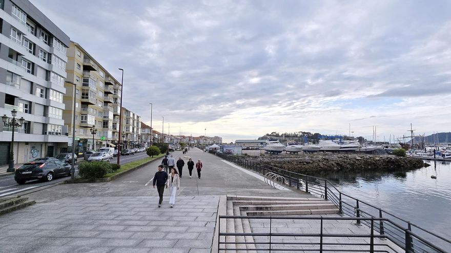 Baiona prepara un plan de tráfico especial para el relleno del puerto deportivo