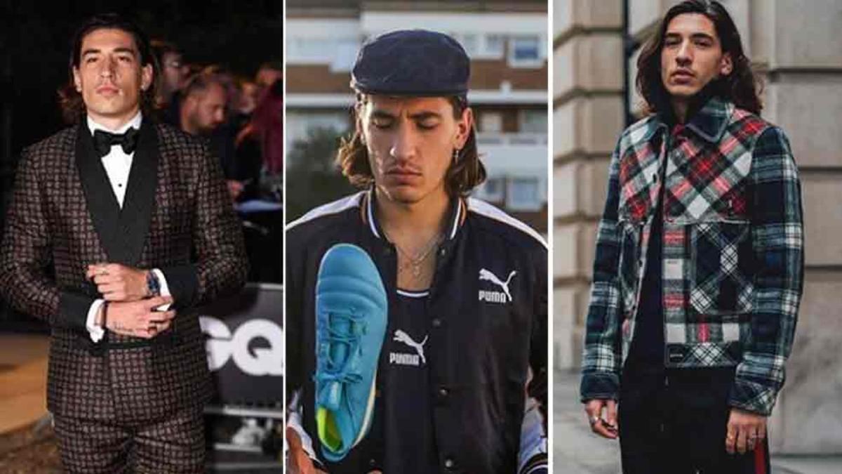 Héctor Bellerín es un apasionado de la moda