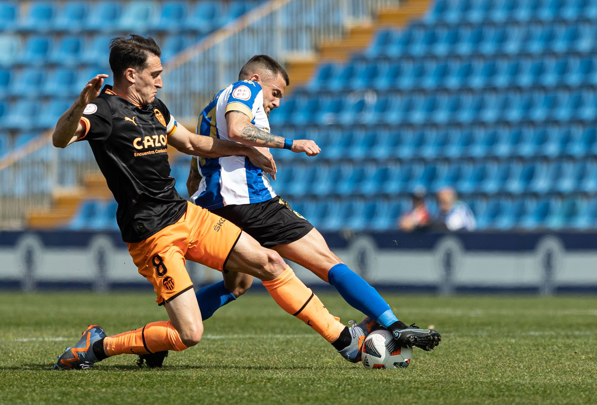 Derrota del Hércules ante el Valencia Mestalla