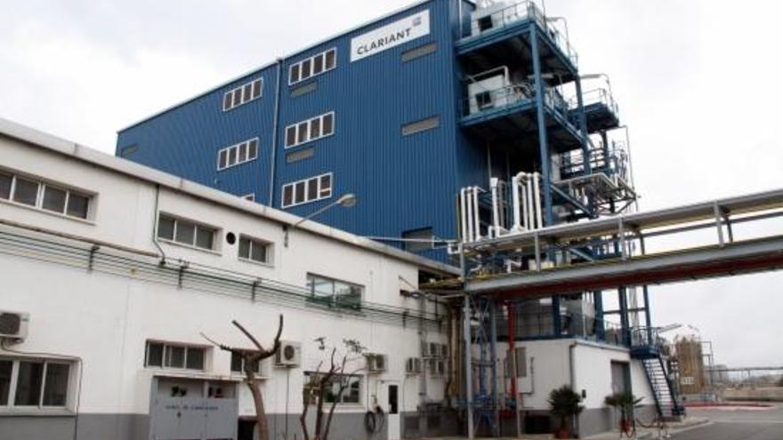 Planta industrial de polímers de la companyia química Clariant