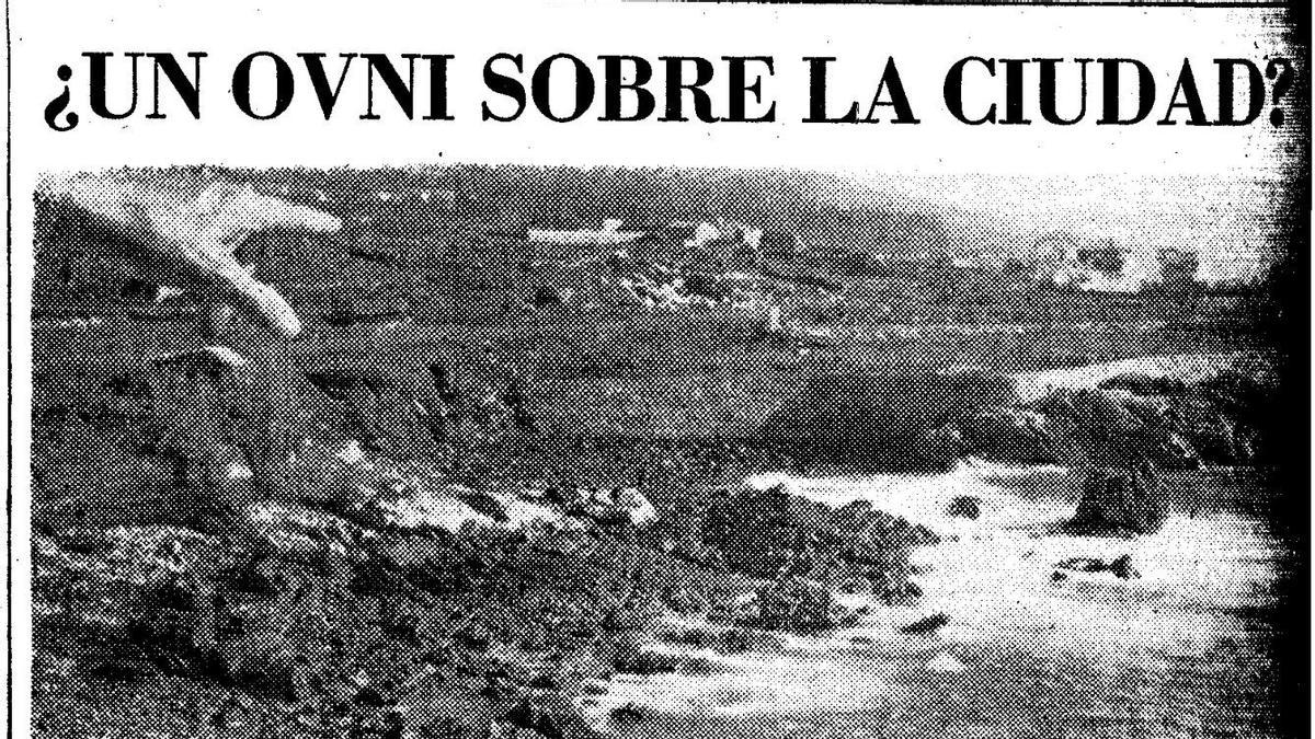 El artículo publicado por FARO en 1974 sobre el supuesto avistamiento de un Ovni en Viladesuso.