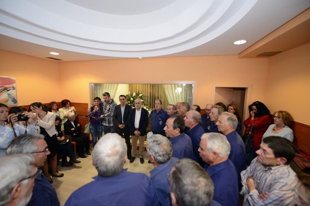 Funeral de Arsenio Suárez en Mieres