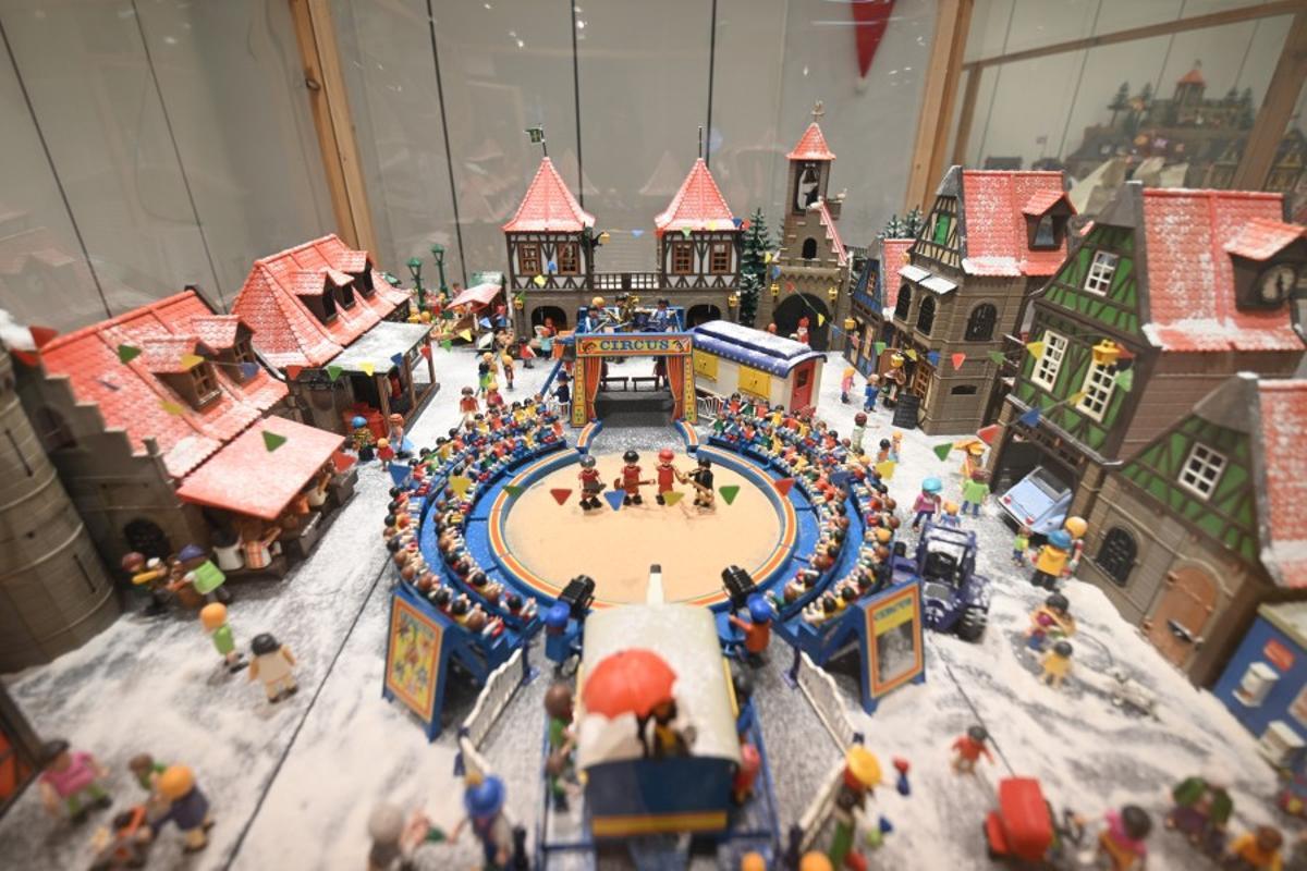 Imagen de archivo de una exposición de Playmobil