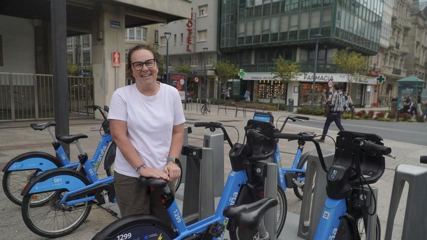 Los usuarios de BiciCoruña valoran su utilidad: "Es práctico y funciona bien en general"
