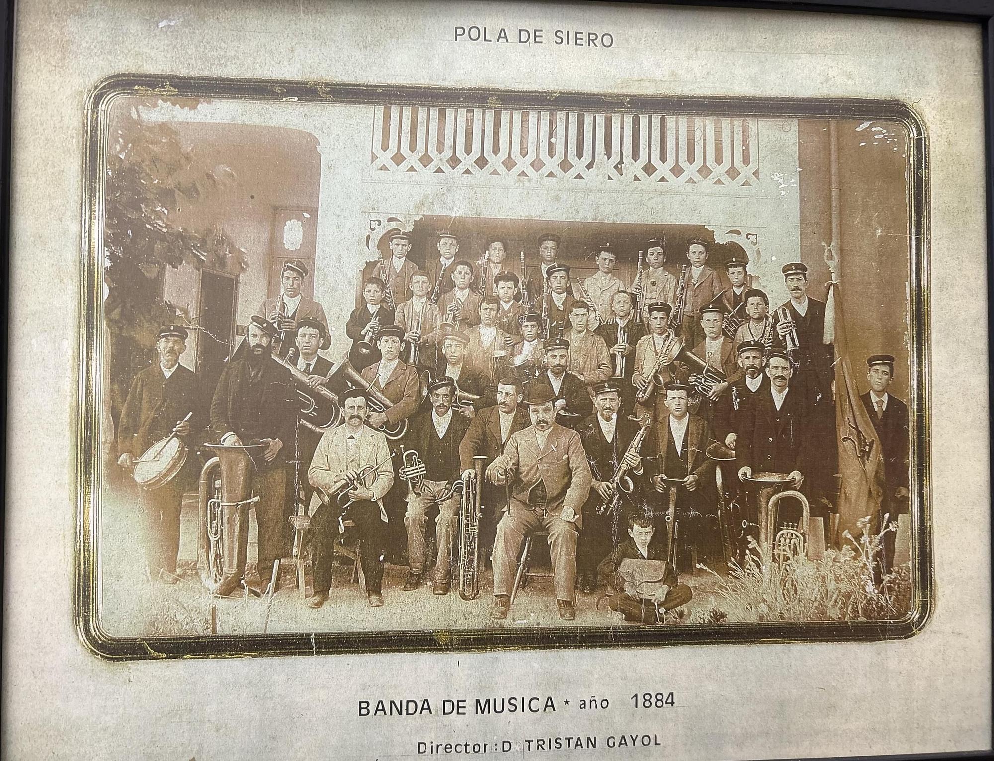 Ensayo de la Banda de Música de Siero