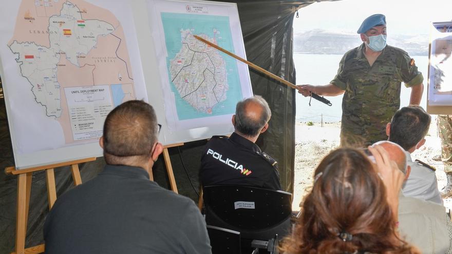 La Brigada 'Canarias' XVI, preparada para su despliegue en el Líbano