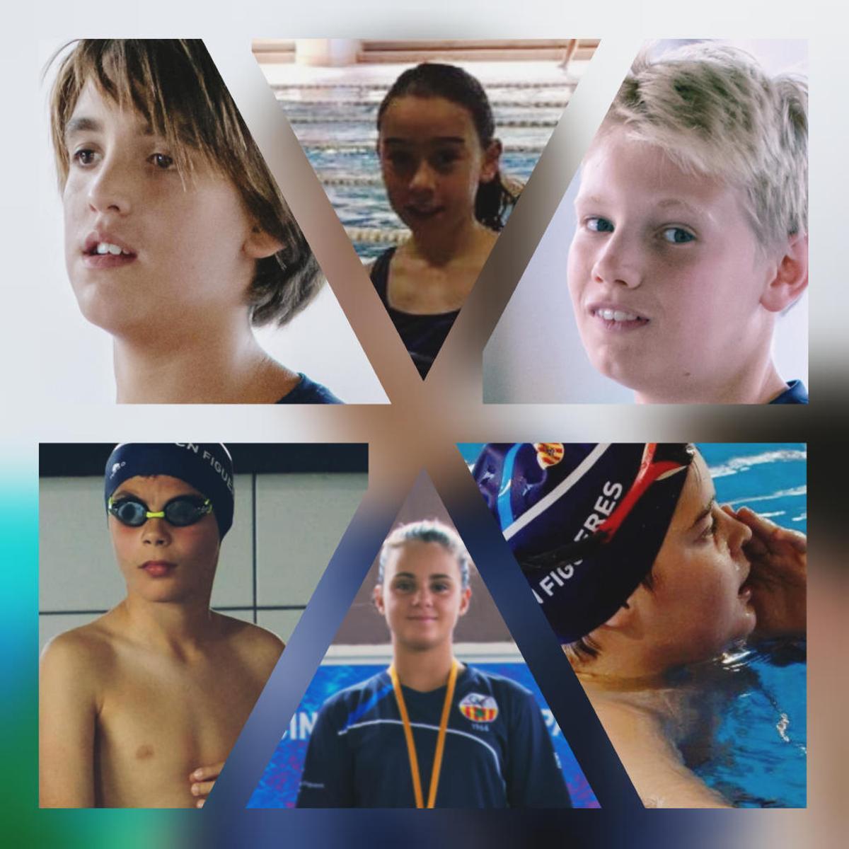 El Club Natació Figueres competeix en el trofeu aleví de Reis de Barcelona