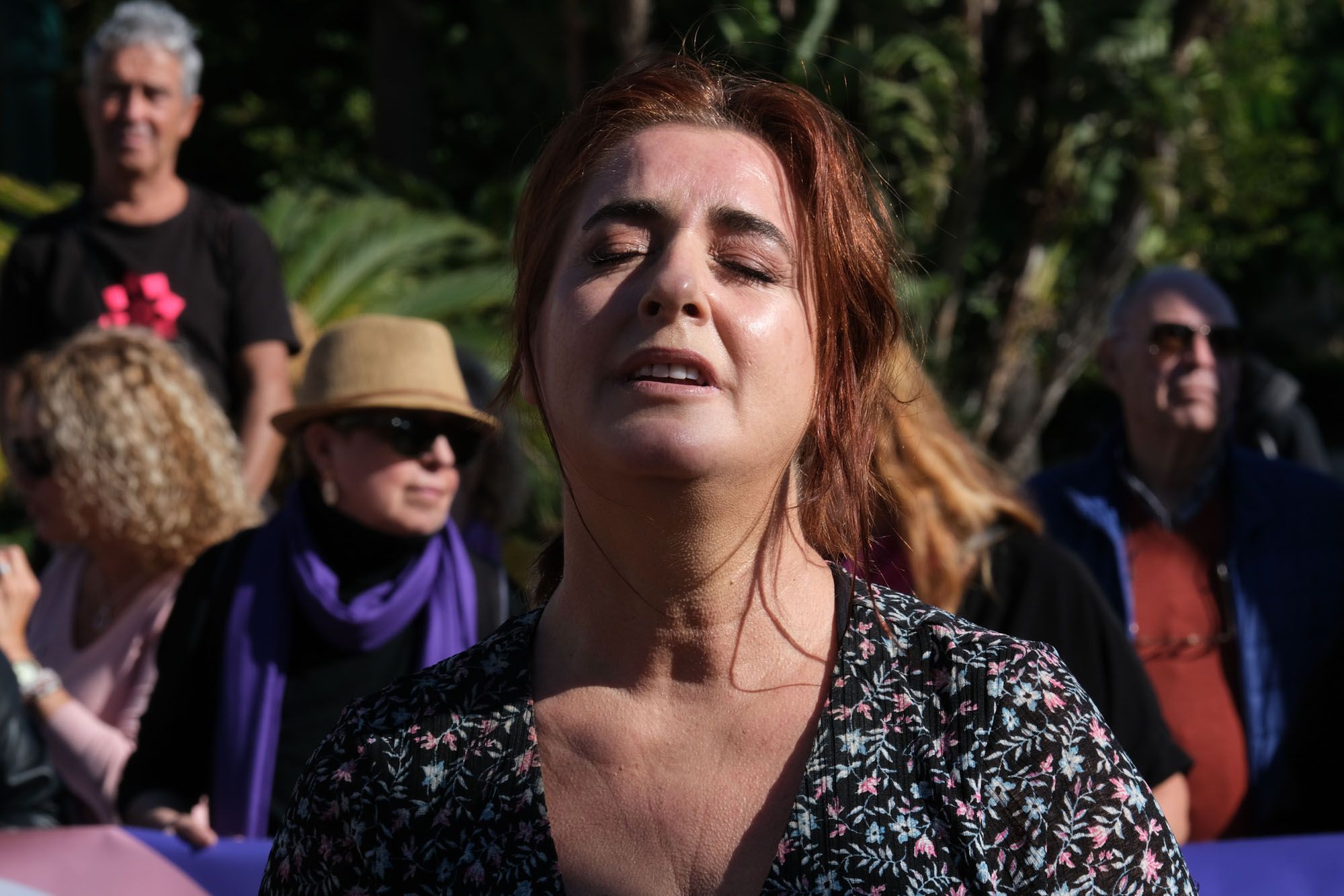 La marcha del 25-N en Málaga por el Día de la eliminación de la violencia machista contra las mujeres, en imágenes