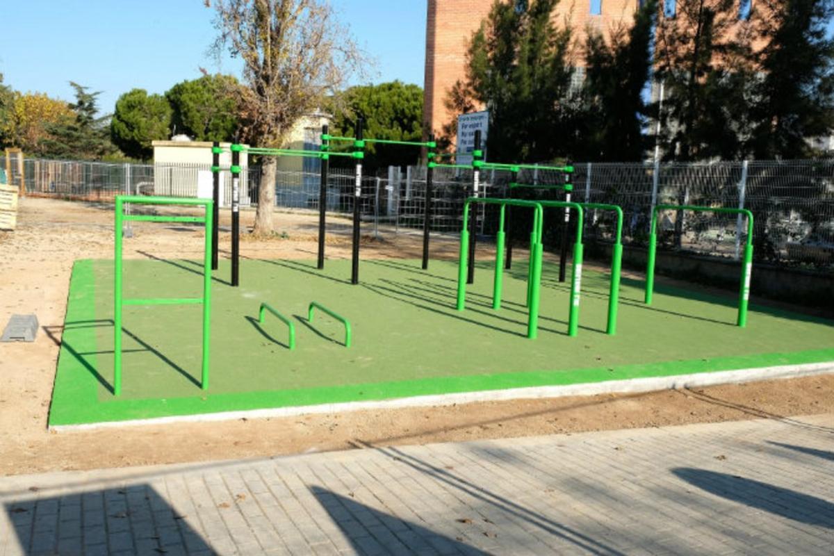 Nuevo parque de calistenia de Cornellà Nuevo parque de calistenia de Cornellà
