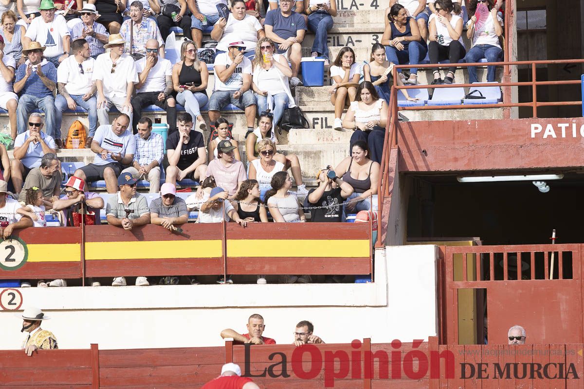 Tarde histórica en Abarán con la alternativa de José María Trigueros y el indulto de Tomás Rufo, junto a Castella salieron a hombros