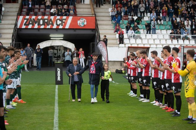 GALERÍA | El partido entre el Zamora CF y el Guijuelo, en imágenes