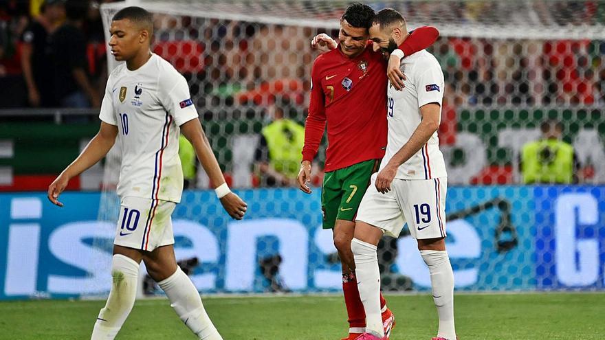Francia y Portugal juegan en el alambre