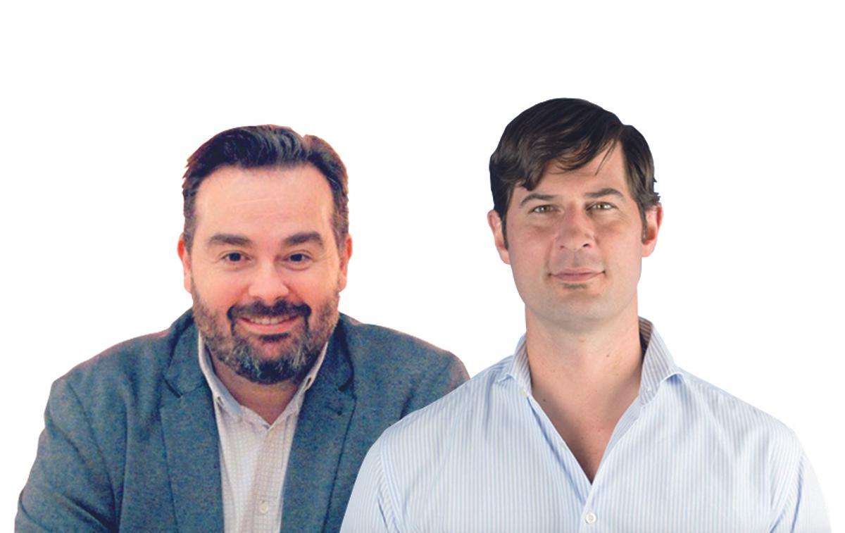 Gabriel Ferrer (izquierda) y Miguel Sánchez (derecha), ponentes en el ciclo de eventos i-Talks.