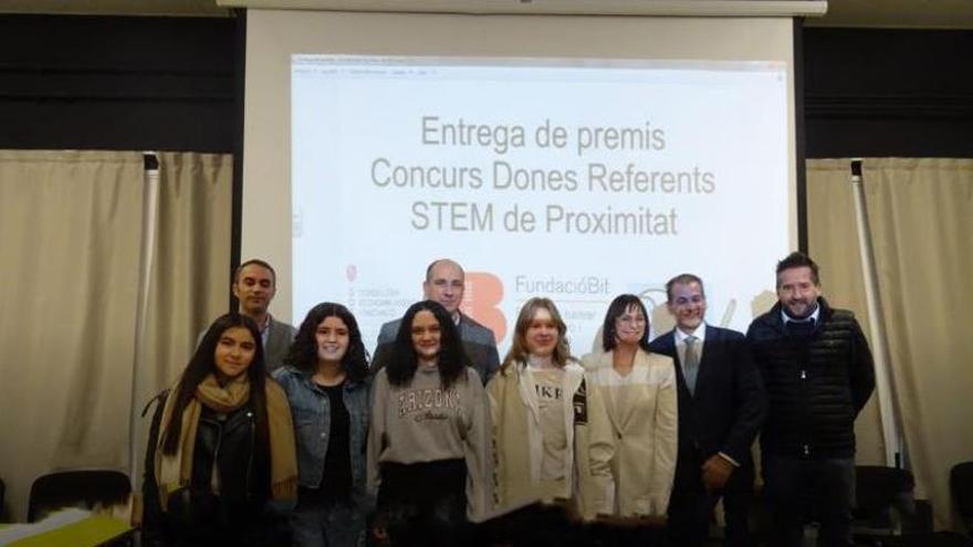 La Fundación Bit premia a cuatro alumnas del IES Alcúdia