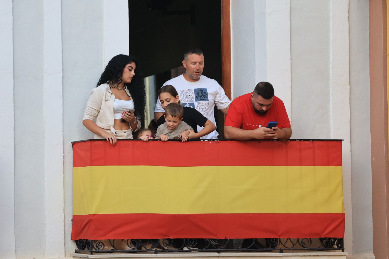 Las imágenes del primer encierro y de las exhibiciones taurinas de las fiestas de Almassora