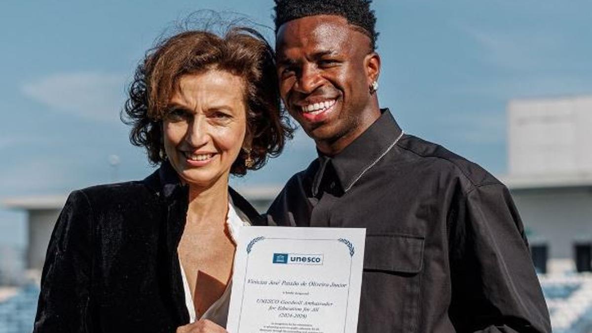 Vinícius, nuevo embajador de la UNESCO