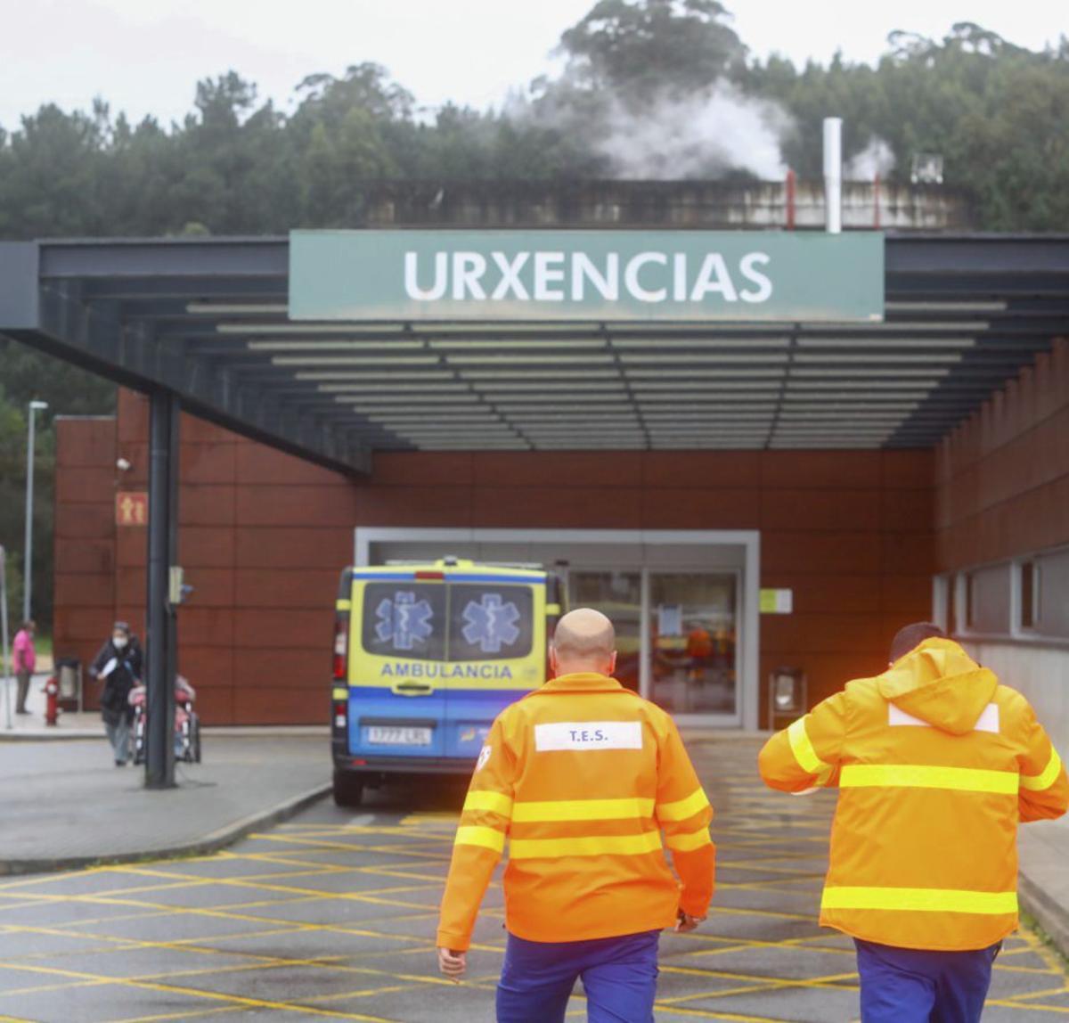 Vista del servicio de urgencias del Hospital do Salnés. | IÑAKI ABELLA