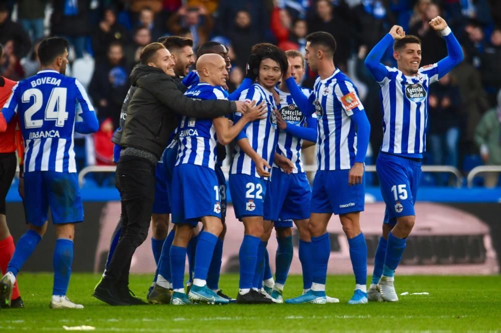 El Dépor le gana 1-0 al Cádiz