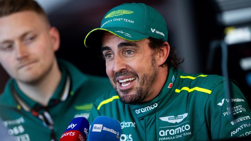 Alonso, con dudas en Aston Martin: &quot;Todo está muy apretado y si no mejoras...&quot;