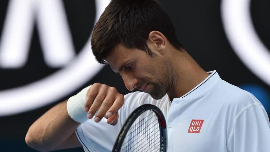 Djokovic cae en Australia