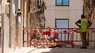 La casa derrumbada en Ontinyent tenía un subsuelo oculto que no estaba en los planos