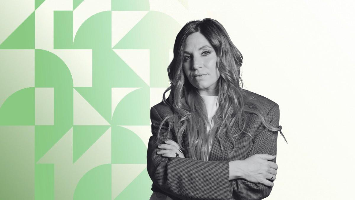 La cantante y actriz Leire Martínez en Madrid.