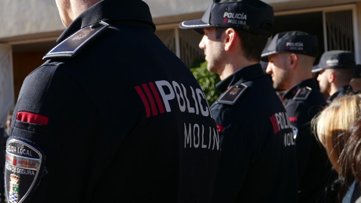 Agentes de la Policía Local de Molina de Segura.