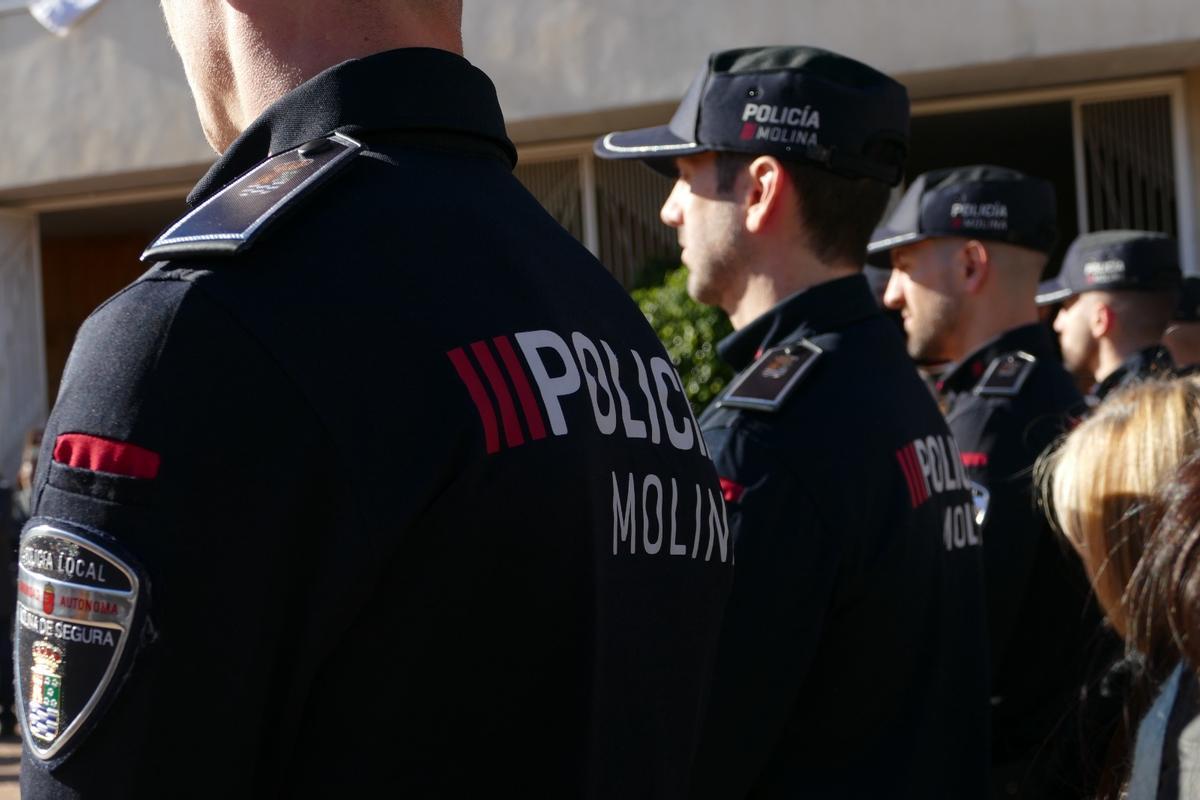 Agentes de la Policía Local de Molina de Segura.