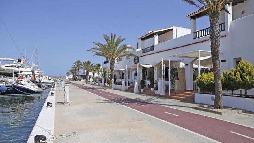 Edificio A de Formentera Mar en la Savina, en cuya prima planta se encontraban los camarotes.