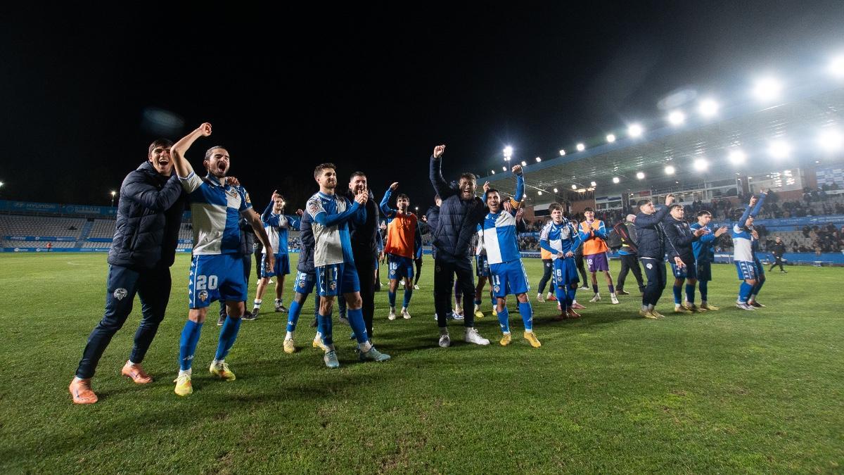 Los arlequinados celebran un triunfo
