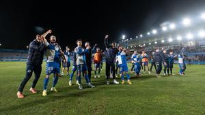 Los arlequinados celebran un triunfo