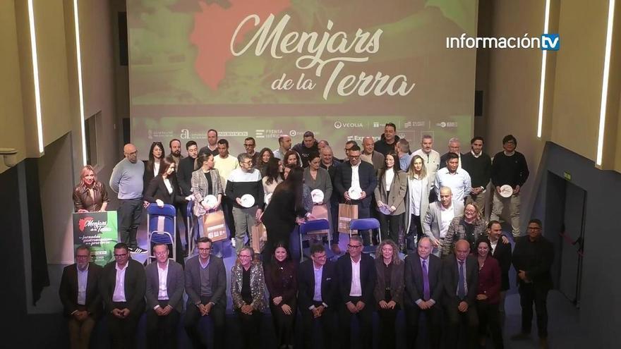 La gala "Menjars de la Terra" reivindica el producto alicantino y la denominación de origen