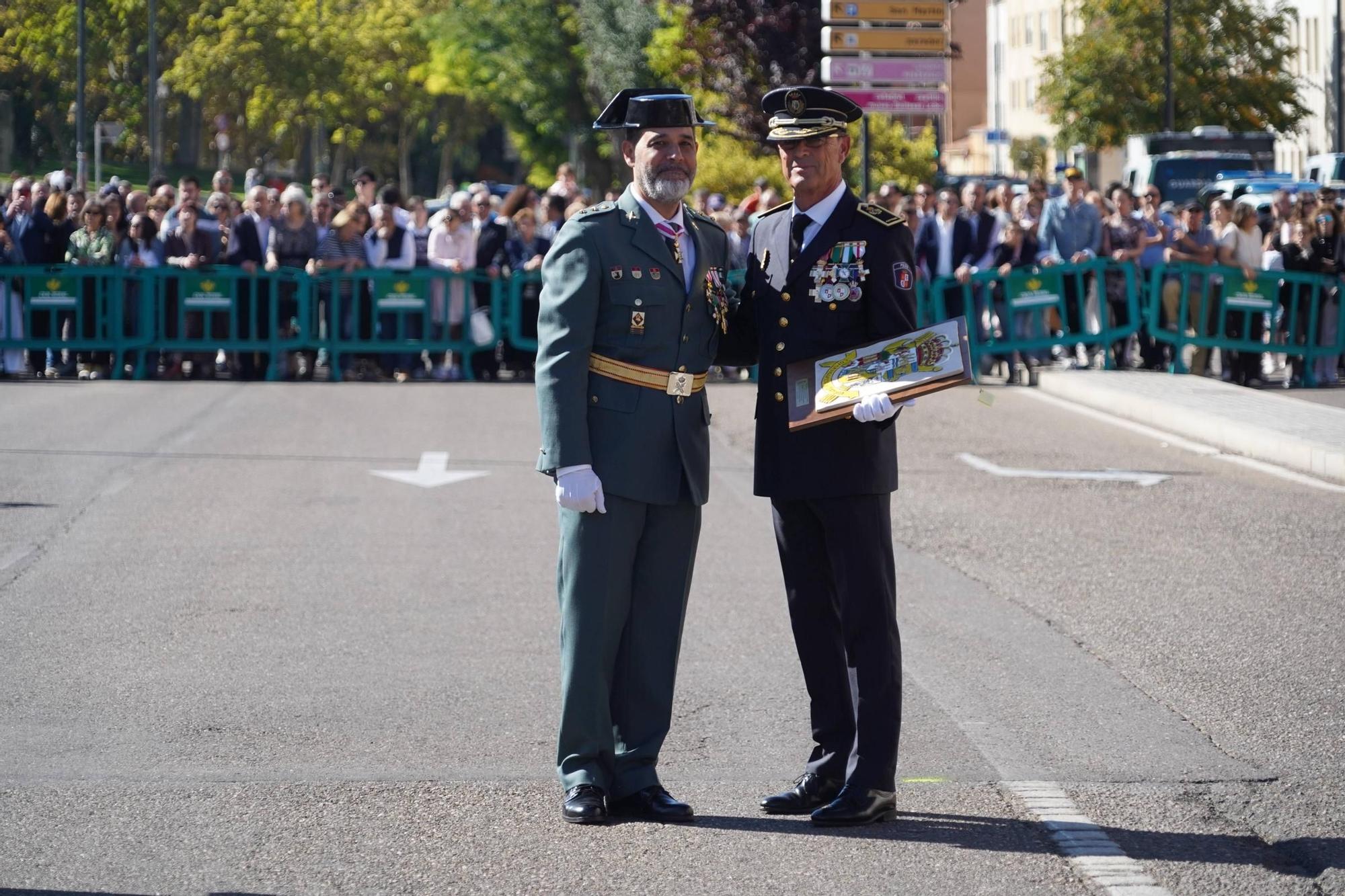 La Guardia Civil de Zamora honra a su patrona la Virgen del Pilar