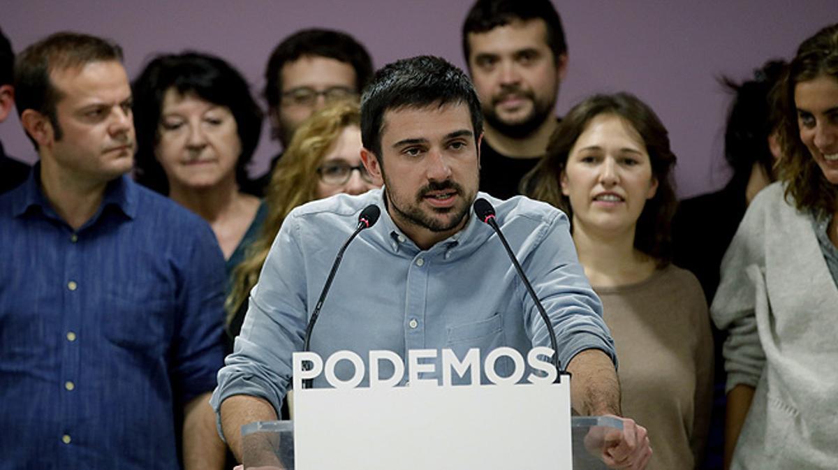 Ramón Espinar: El destí de Pablo Iglesias i el de Podem estan molt lligats.