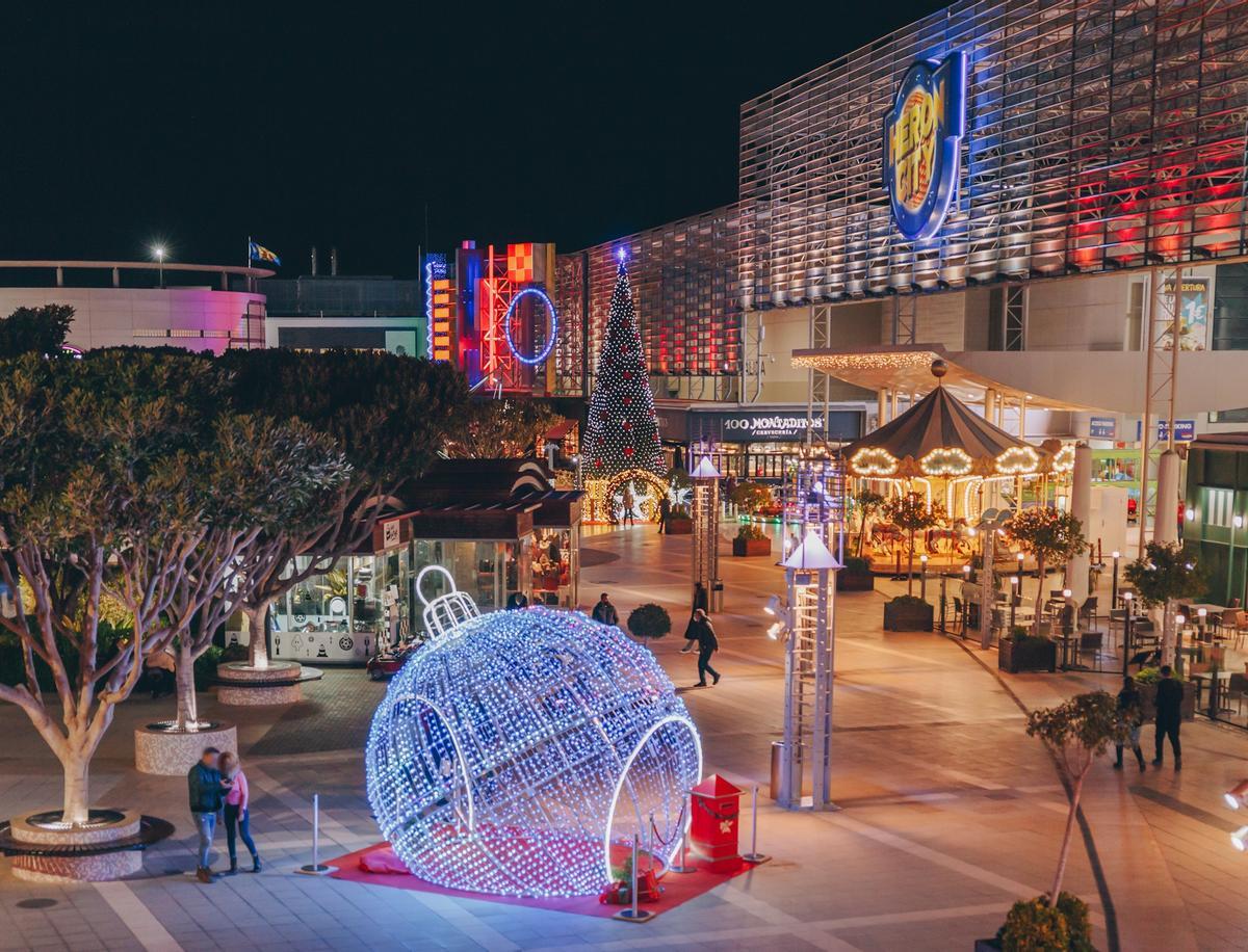 El ambiente navideño ya se ha apoderado de Heron City.