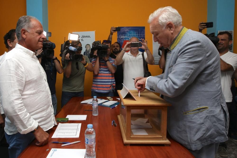 El candidato a la presidencia José Manuel García-Margallo.