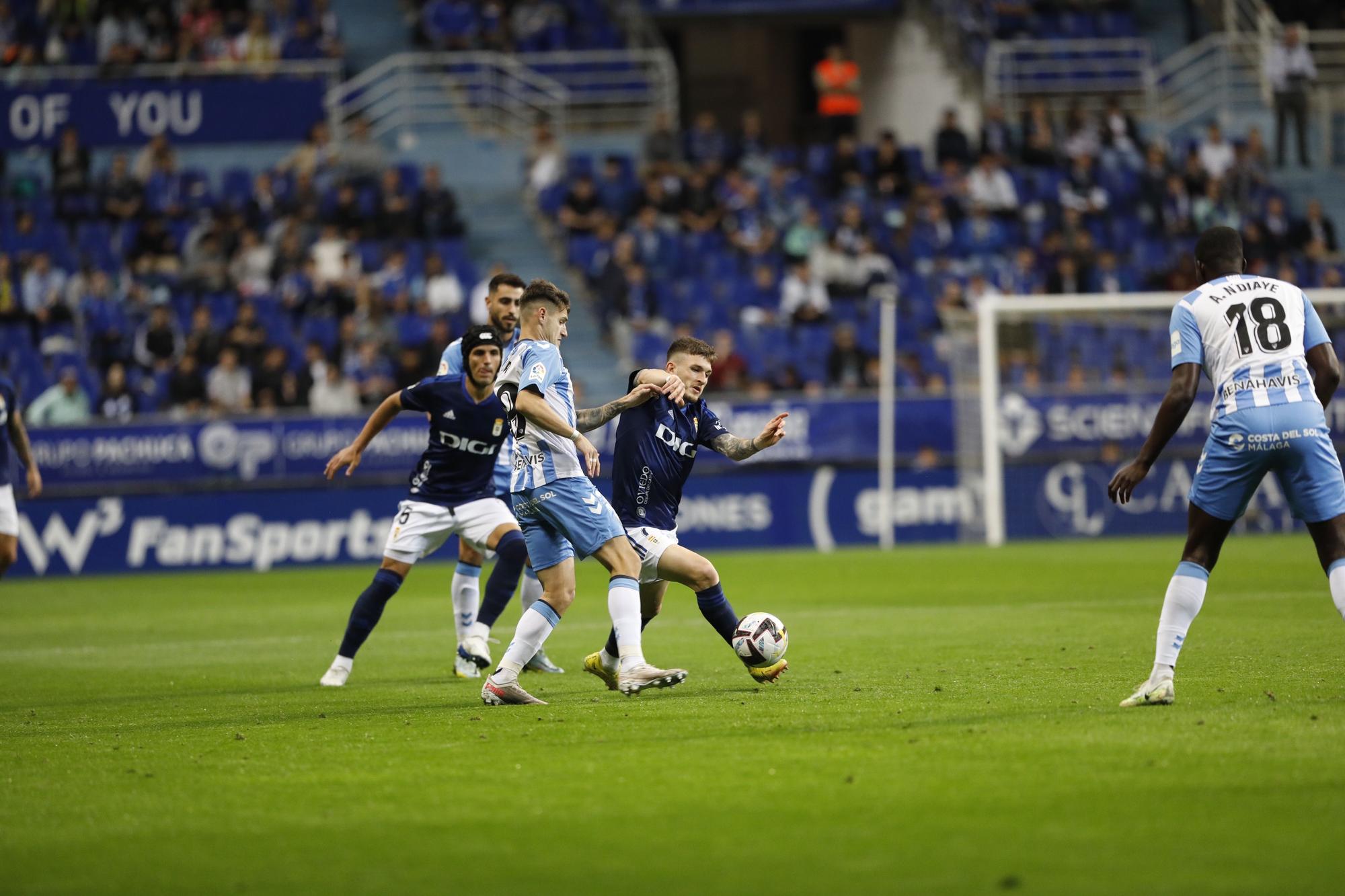 Real Oviedo - Málaga, en imágenes