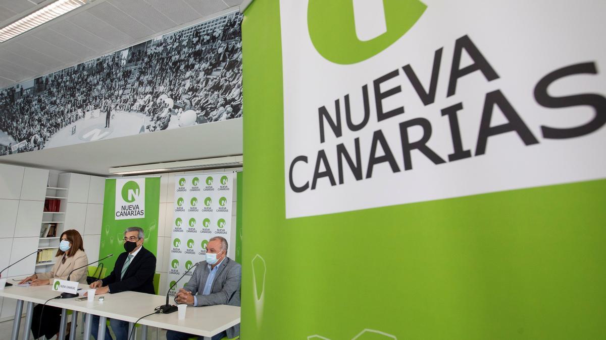 Román Rodríguez, presidente de Nueva Canarias, hace balance anual.