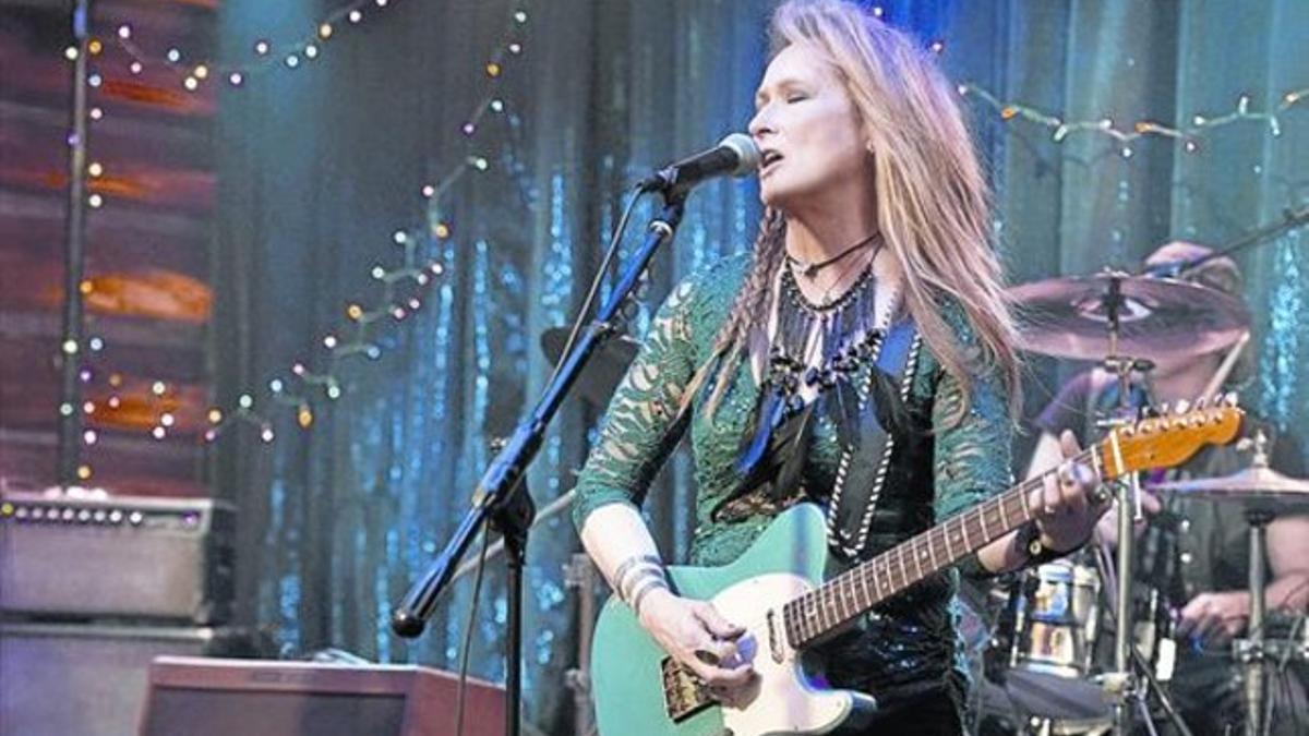 Meryl Streep, en un fotograma de 'Ricki', de Jonathan Demme.