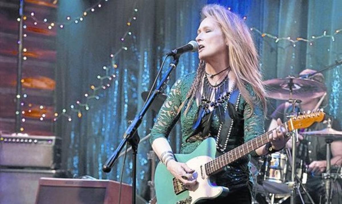 Meryl Streep, en un fotograma de 'Ricki', de Jonathan Demme.