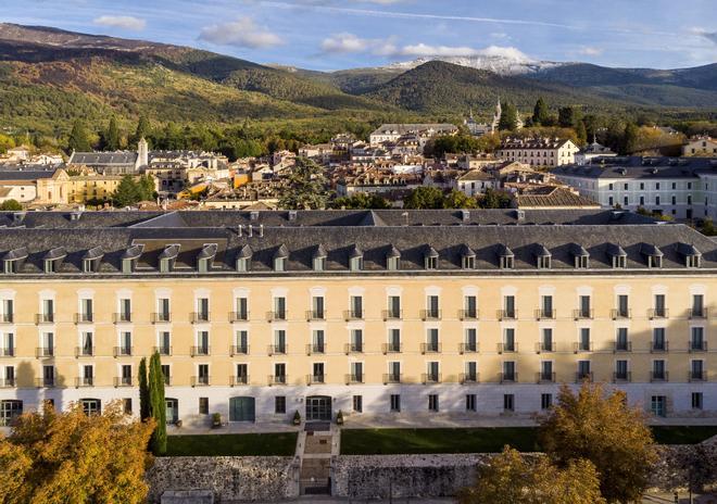 Parador de La Granja, vistas pueblo