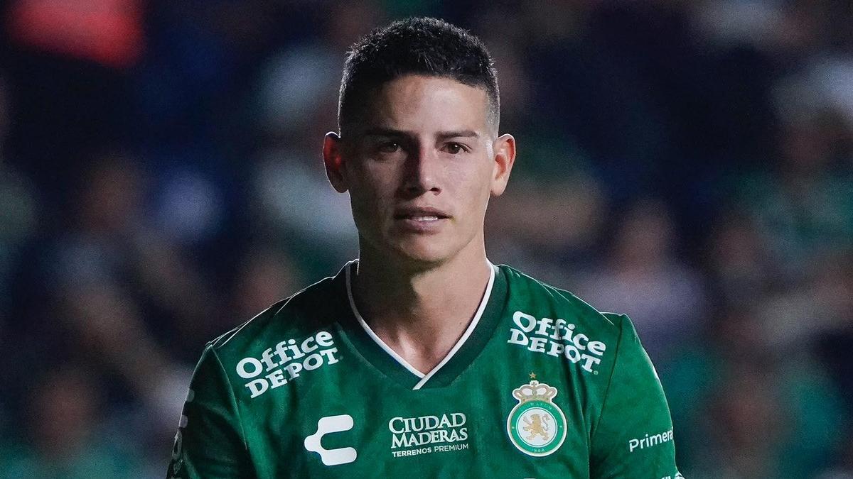 James Rodríguez, con Club León
