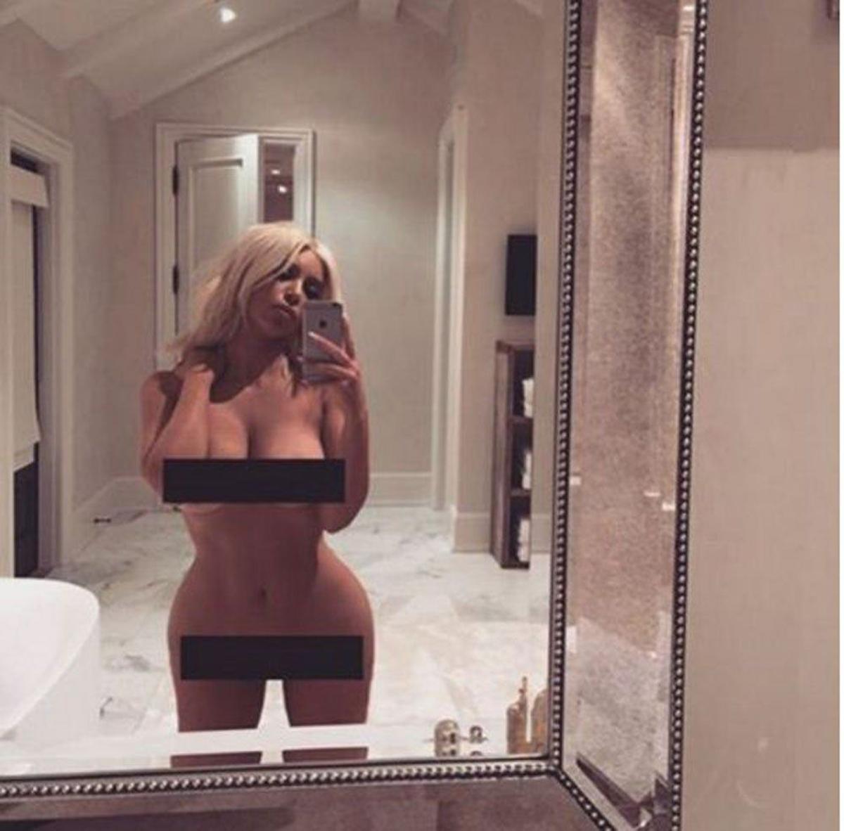 Kim Kardashian: su colección de desnudos al completo - Cuore