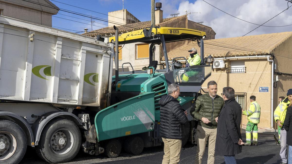 Plan obras y servicios Caravaca | El Ayuntamiento de Caravaca reforma diez calles en pedanías dentro del último Plan de Obras y Servicios