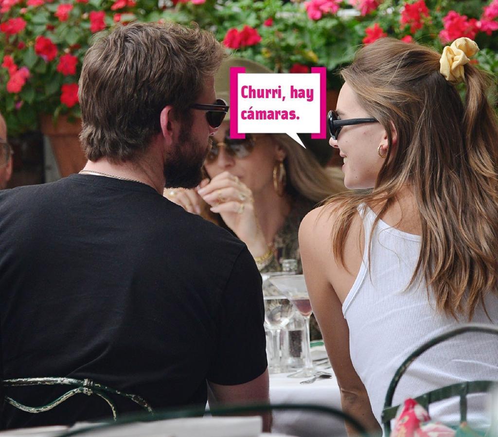 Liam Hemsworth y la modelo Gabriella Brooks