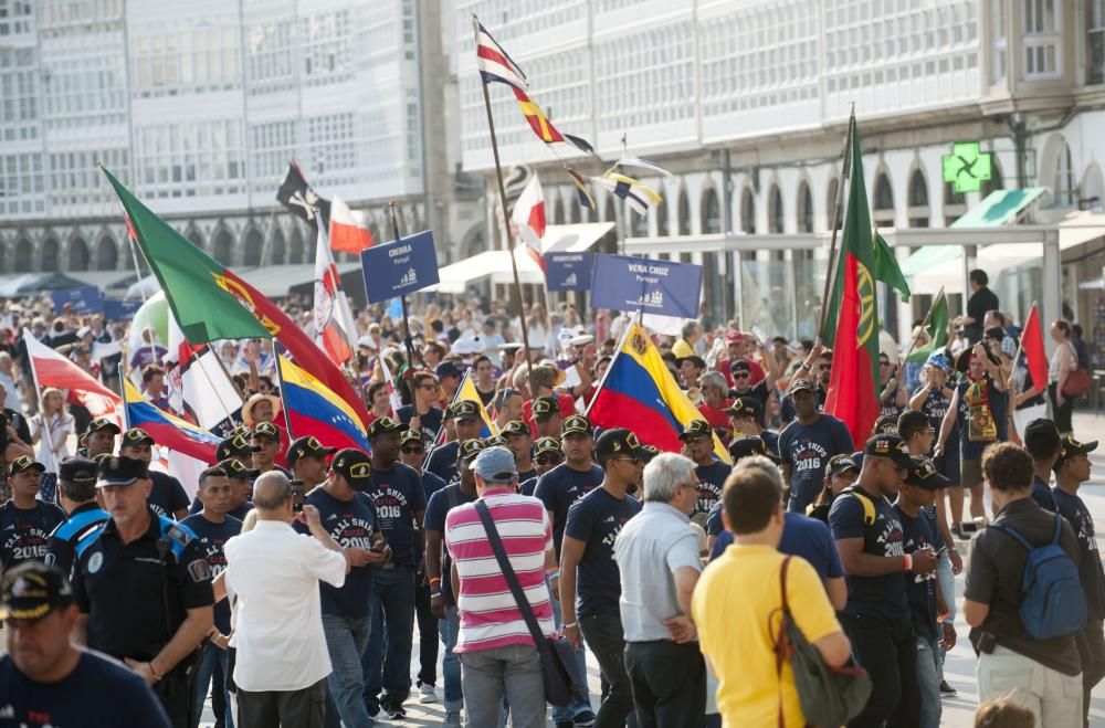 Tall Ships Races: El desfile