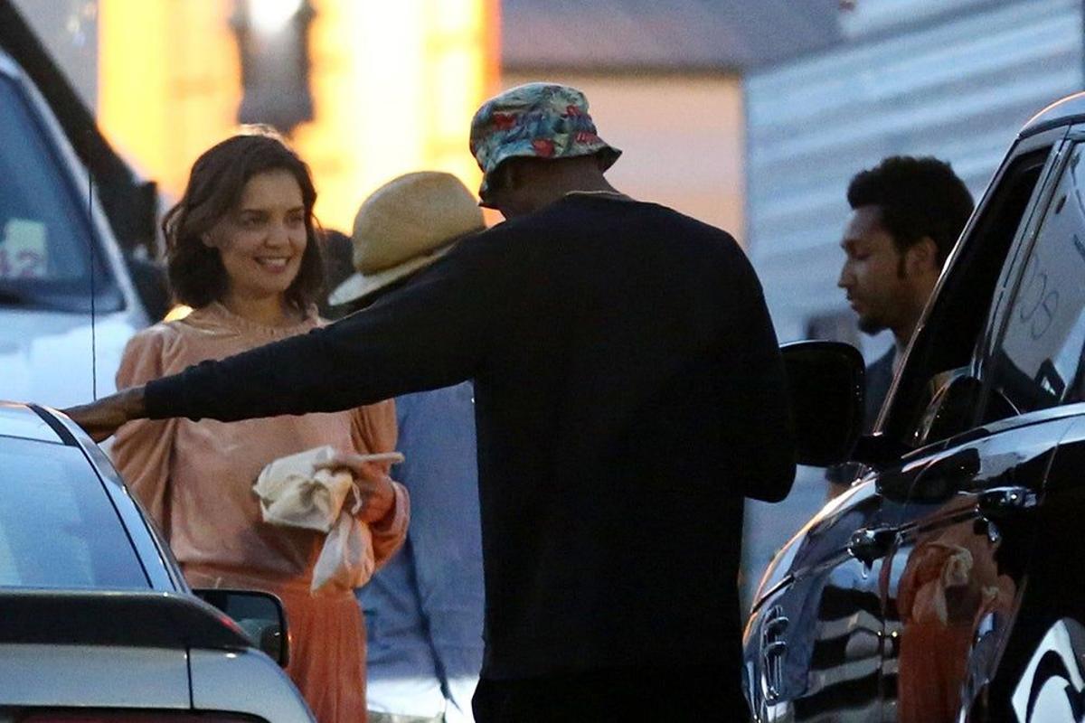 Katie Holmes y Jamie Foxx