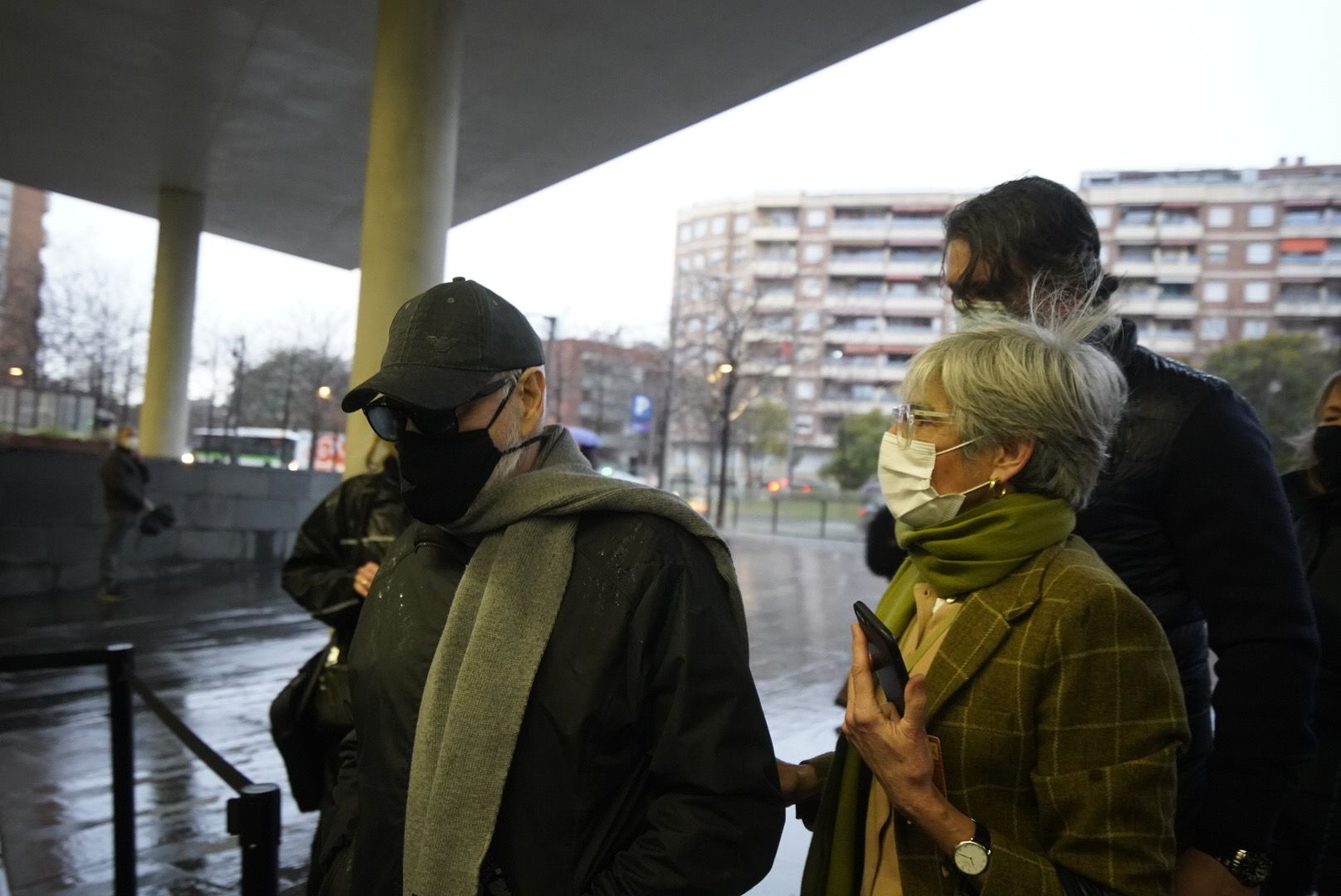 Mainat, en la Ciutat de la Justícia de Barcelona