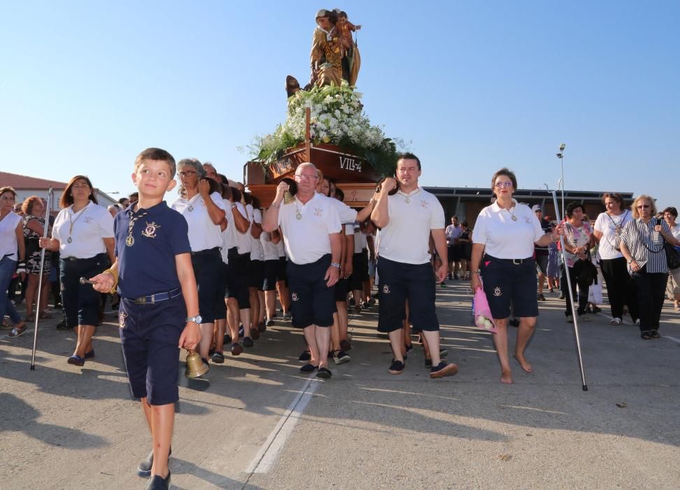 Procesión de la Virgen del Carmen 2017 en Arousa