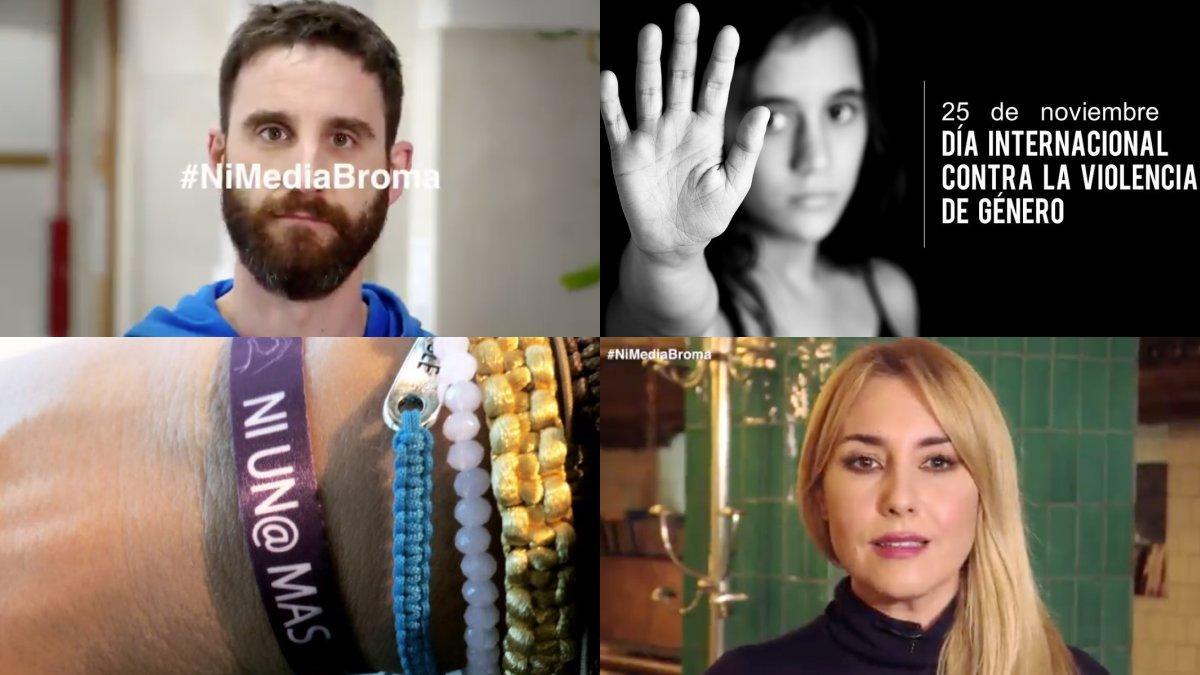 Los televisivos lanzan contundentes mensajes contra la violencia de género